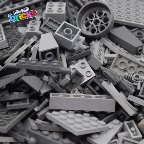 LEGO® - Star Wars 500g bundle - 450g Grey bricks & 50g Star Wars minifig parts