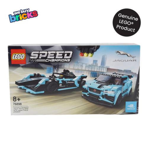 Lego®76898 Formula E Panasonic Jaguar Racing GEN2 Car & Jaguar I-PACE eTROPHY