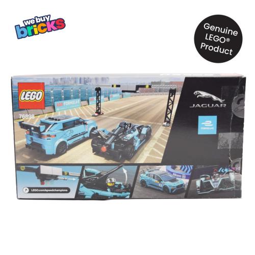 Lego®76898 Formula E Panasonic Jaguar Racing GEN2 Car & Jaguar I-PACE eTROPHY